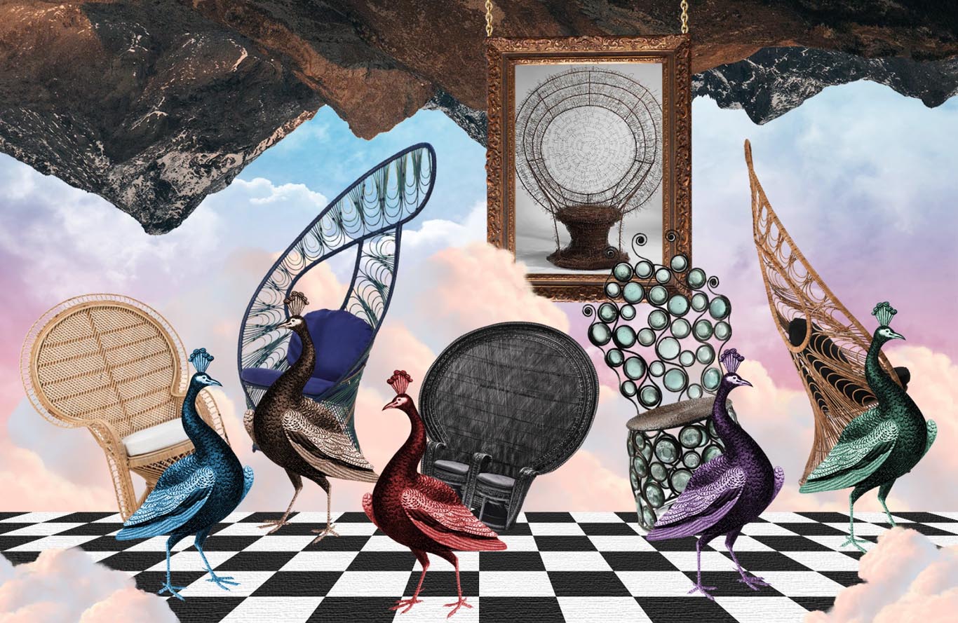 The Colorful History of the Peacock Chair